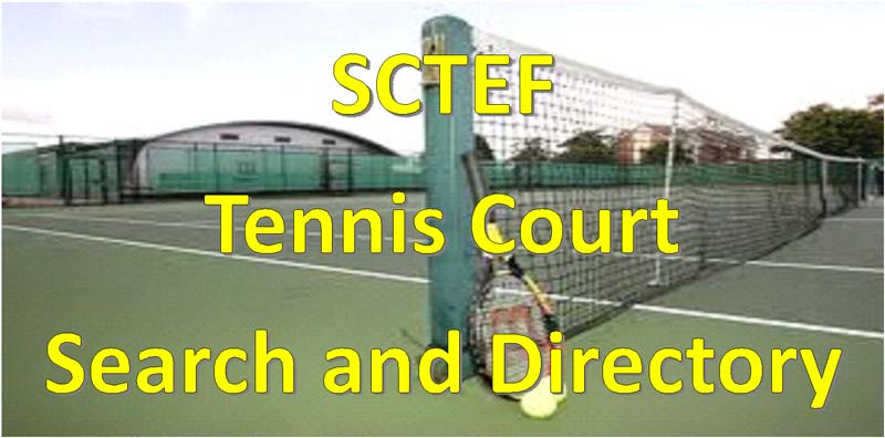 SCTEF Tennis Court Search and Directory